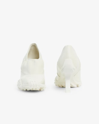 Damen-Sneakers Runway aus Leder mit Absatz