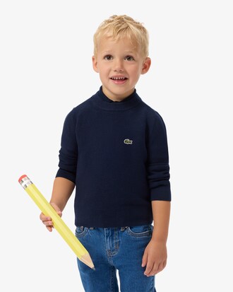 Unisex-Pullover aus Baumwolle mit Rundhalsausschnitt