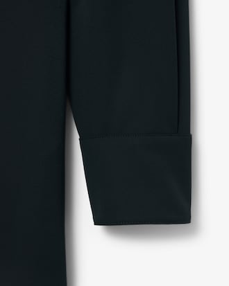 Maxi-Polokleid mit Faltenrock