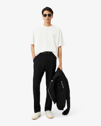 Loose Fit-T-Shirt aus schwerem Jersey