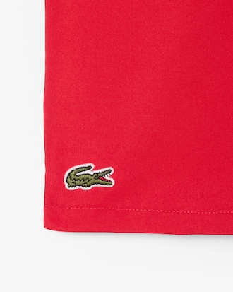 Einfarbige Badehose mit Futter