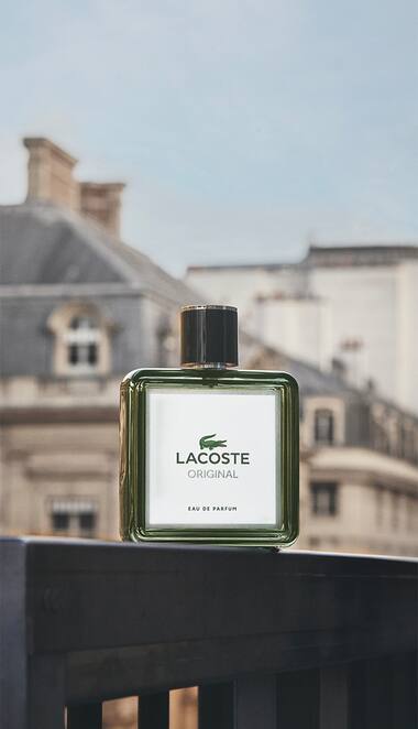 Lacoste Original, le nouveau parfum Lacoste pour homme incarné par Pierre Niney.