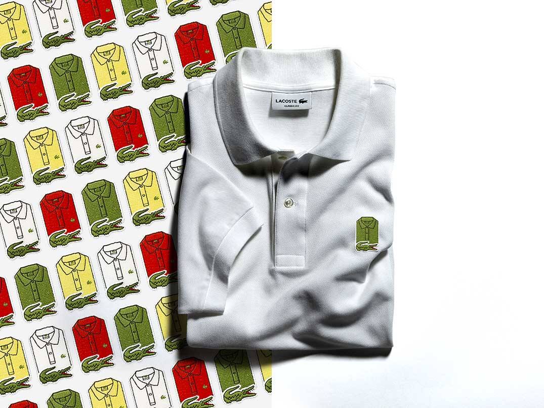 t shirt lacoste personnalisé