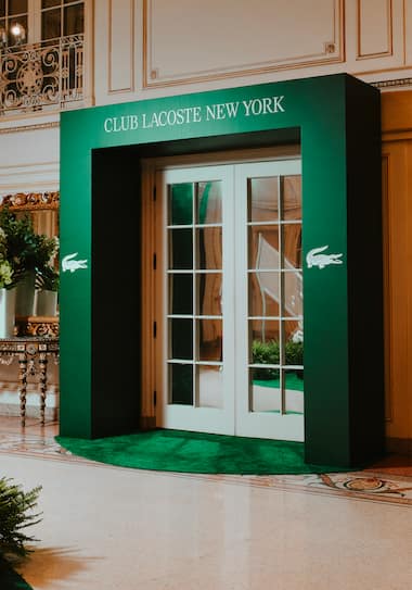 Welcome to Club Lacoste in New York