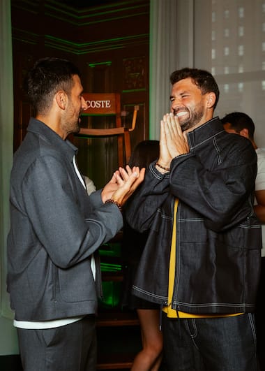 Bienvenue au Club Lacoste New York