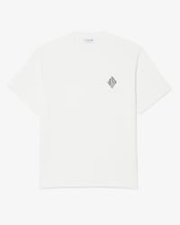 T-shirt badge coton &eacute;pais