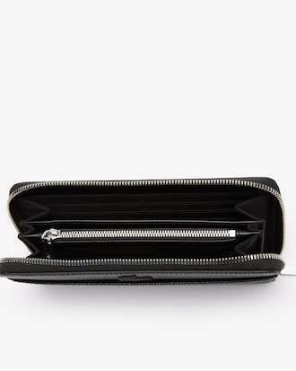 Grand portefeuille Chantaco en cuir piqué