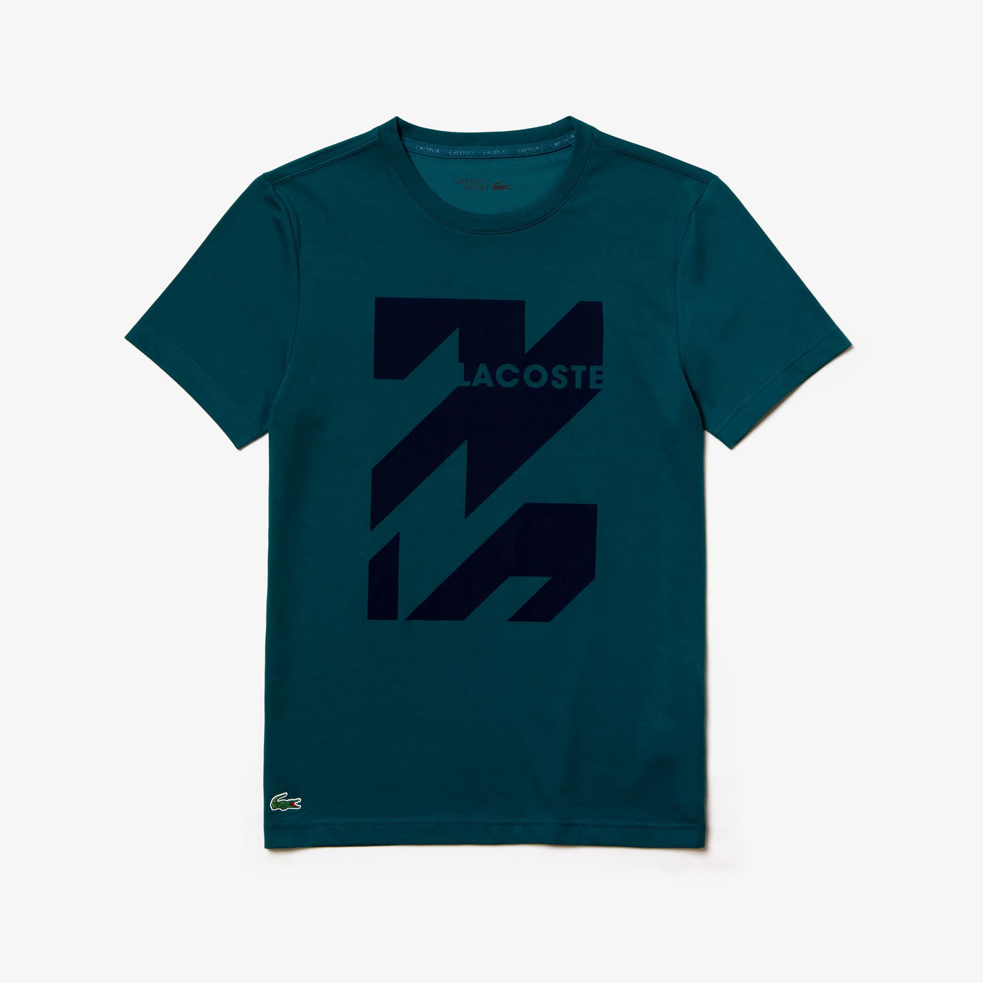 t shirt lacoste imprimé