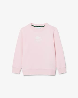 Sweatshirt molleton imprimé signature