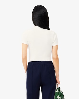 Polo L.12.D slim fit coton c&ocirc;tel&eacute;