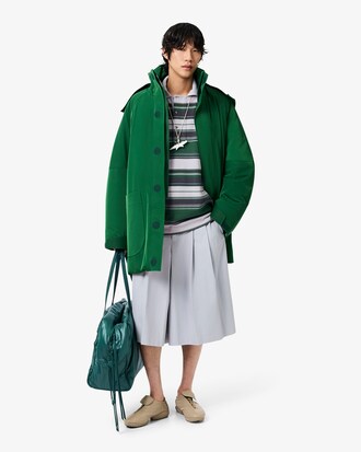Parka stretch oversize Lacoste x Wang Yibo