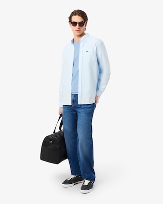 T-shirt jersey &eacute;pais crocodile paysage