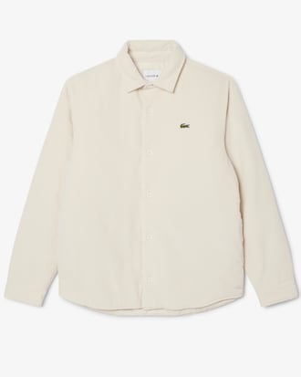 Surchemise oversize velours c&ocirc;tel&eacute;