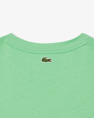 Robe t-shirt jersey oversize griffée