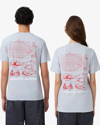 T-shirt graphique Lacoste x Alpine