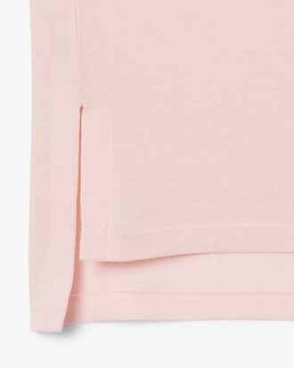 Polo relaxed fit Piqu&eacute; fluide