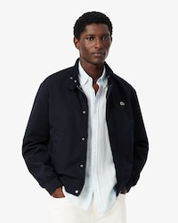 Veste Harrington twill d&eacute;perlant