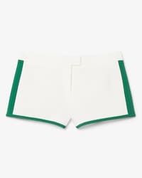 Mini-short maille satin&eacute;e D&eacute;fil&eacute;