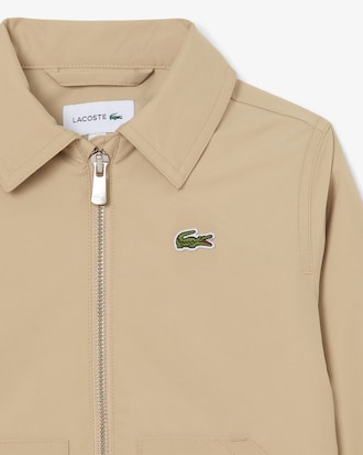 Blouson Harrington twill d&eacute;perlant