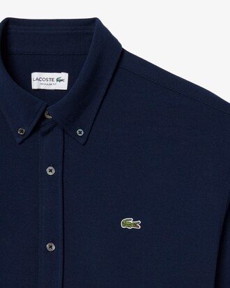 Chemise en Piqu&eacute; regular fit