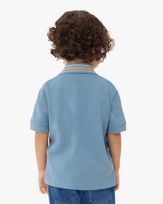 Polo Petit Piqu&eacute; col ray&eacute;