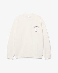 Sweatshirt col rond molleton brod&eacute;