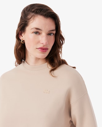 Sweatshirt oversize jersey double face