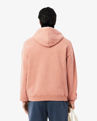 Sweatshirt &agrave; capuche effet d&eacute;lav&eacute;