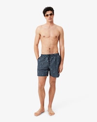Short de bain mi-long imprim&eacute; crocodile