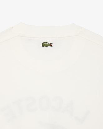 T-shirt coton imprimé signature