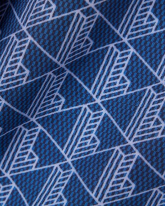 Foulard imprim&eacute; monogramme