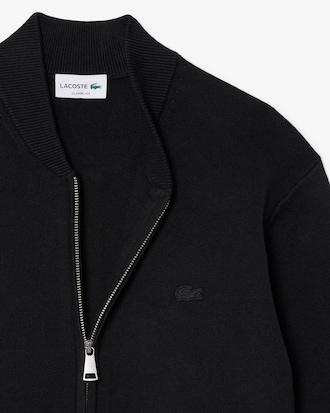 Bomber maille laine m&eacute;lang&eacute;e