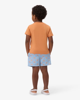 Short de bain taffetas uni