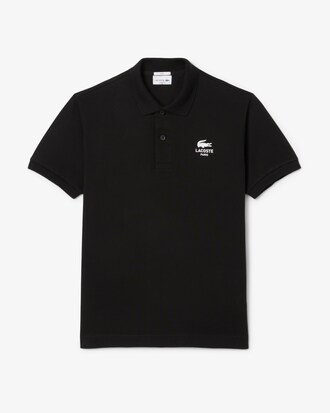 Polo L.12.12 classic fit imprim&eacute; signature