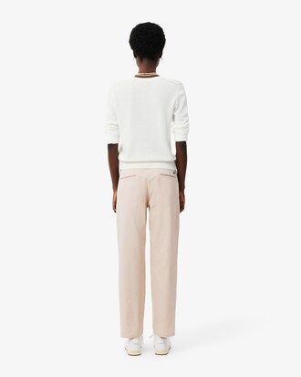 Chino gabardine coton straight fit