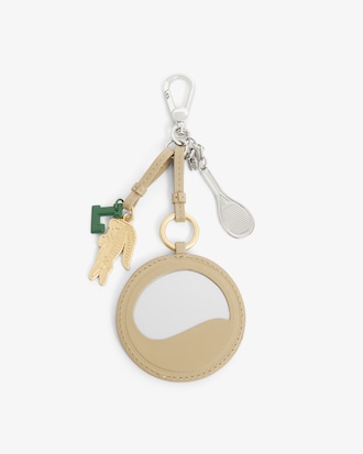 Porte-cl&eacute;s L Charms raquette tennis miroir