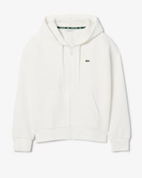 Sweatshirt &agrave; capuche zipp&eacute; en Piqu&eacute;