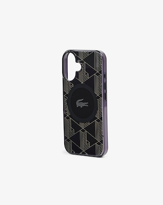 Coque iPhone 16 monogramme