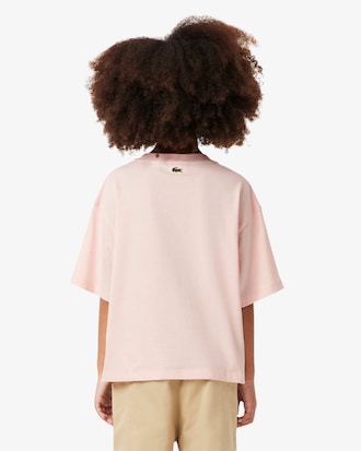 T-shirt oversize coton imprim&eacute;