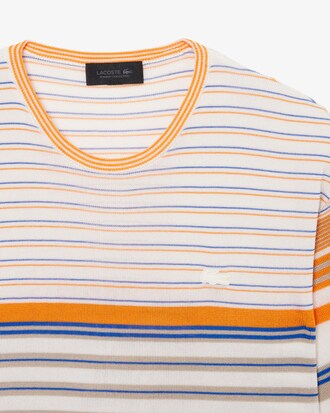 T-shirt jersey satin&eacute; ray&eacute; D&eacute;fil&eacute;