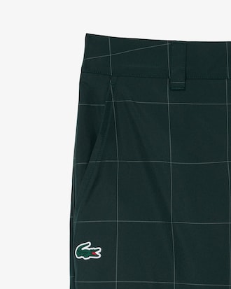 Pantalon Golf &agrave; carreaux d&eacute;perlant