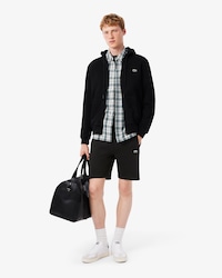 Short molleton color-block