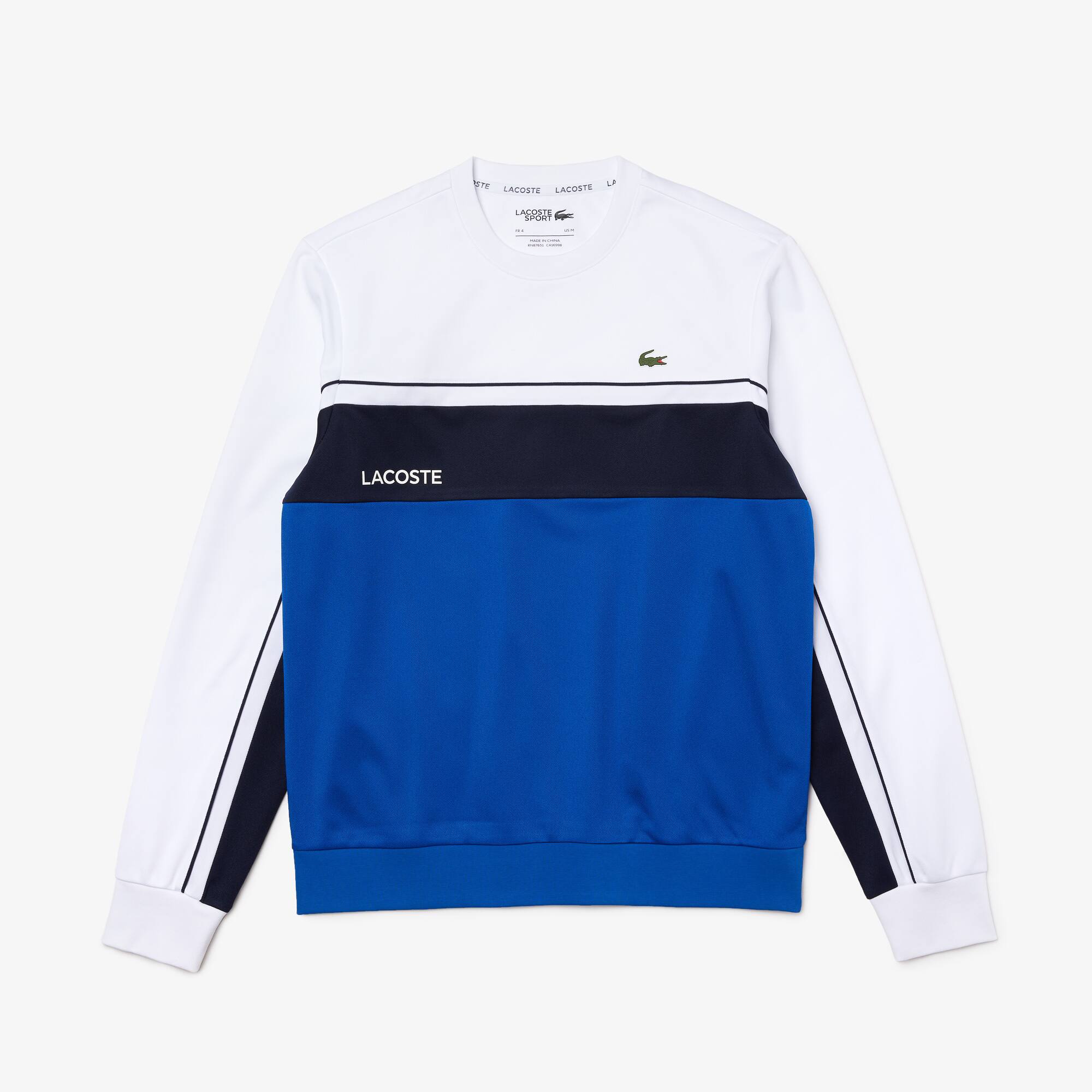 Sweatshirt lacoste sport clearance