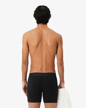 Lot de 3 boxers longs jersey stretch