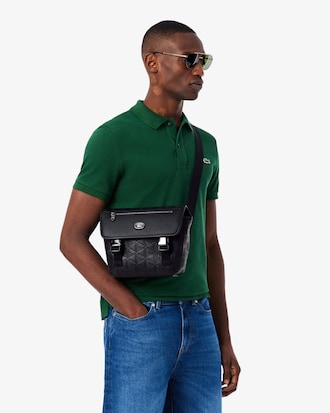 Petit sac messenger monogramme