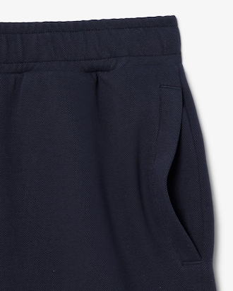 Short en Piqu&eacute; double face relaxed fit