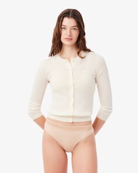 Culotte mesh ceinture sigl&eacute;e