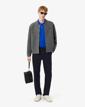 Pantalon chino regular fit coton