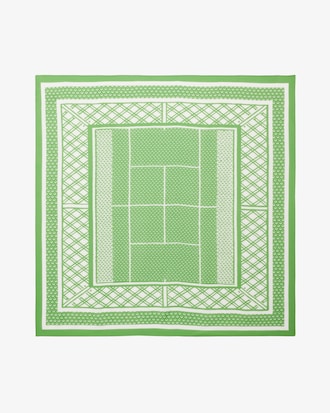 Foulard imprim&eacute; tennis