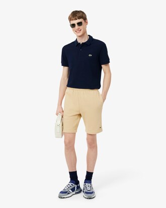 Short regular fit molleton